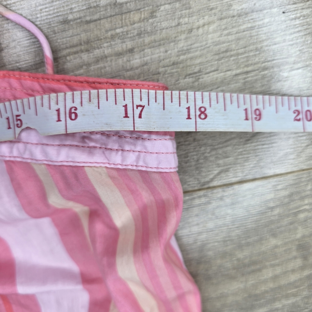 Free People Pink and Blue Striped Midi Dress - Picture 10 of 12